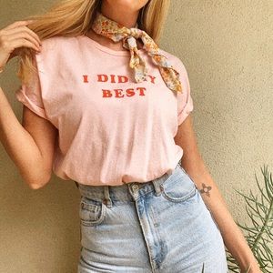 Bando I Did My Best Tee ❤️👍🏼